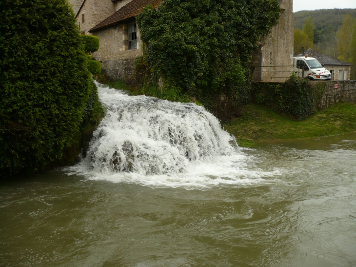 La crue du Coly d'avril 2008 - Condat-sur-Vézère