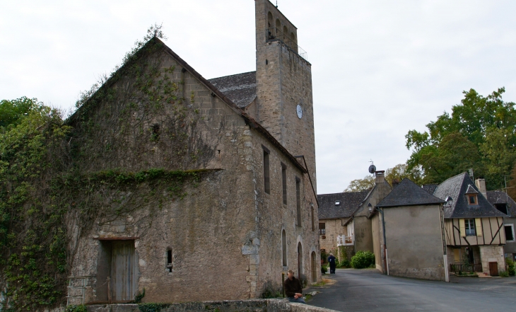 L'église sans la Tour en 2013. - Condat-sur-Vézère