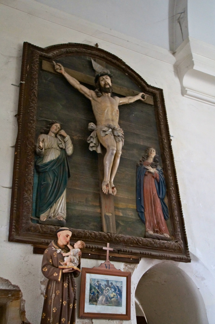 Dans l'église. - Condat-sur-Vézère