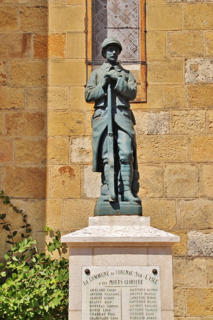 Monument-aux-Morts ( détail ) - Corgnac-sur-l'Isle