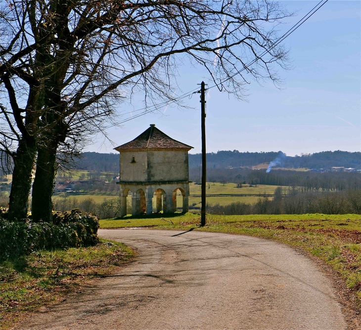 Le pigeonnier du chateau de la cousse - Coulaures