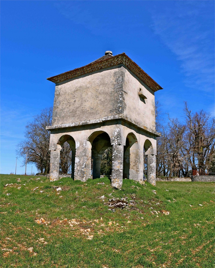 Le pigeonnier du château de la Cousse - Coulaures