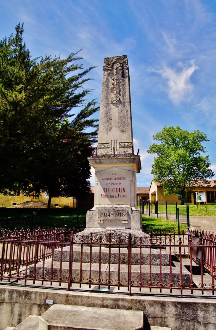 Monument-aux-Morts - Coux-et-Bigaroque