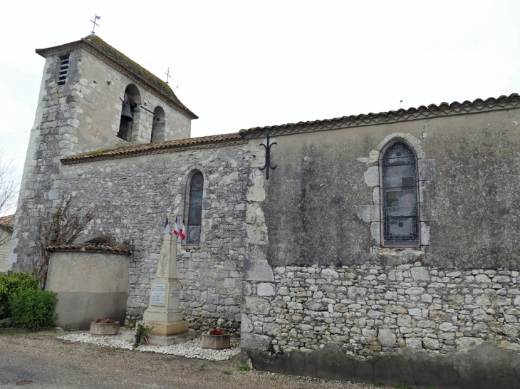 L'église - Cunèges