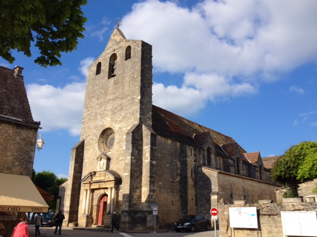 L'église reconstruite au XVIIème. - Domme