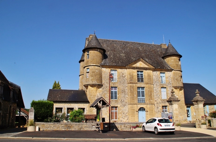 Château et Mairie - Dussac