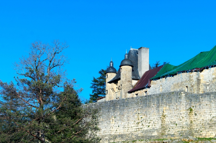 Le Château et ses remparts. - Excideuil