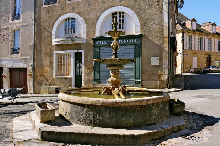 La fontaine Bugeaud - Excideuil