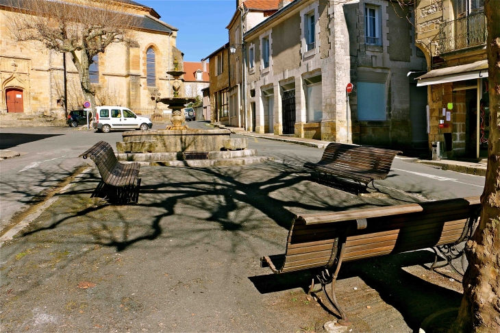 La fontaine Bugeaud - Excideuil