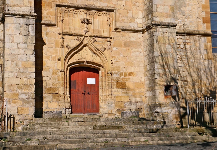 Le portail sud de l'église Saint Thomas - Excideuil