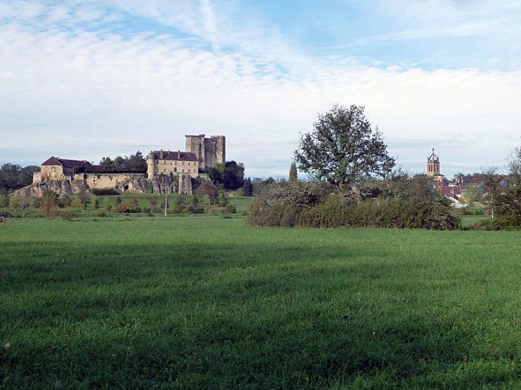 Vue sur le village - Excideuil