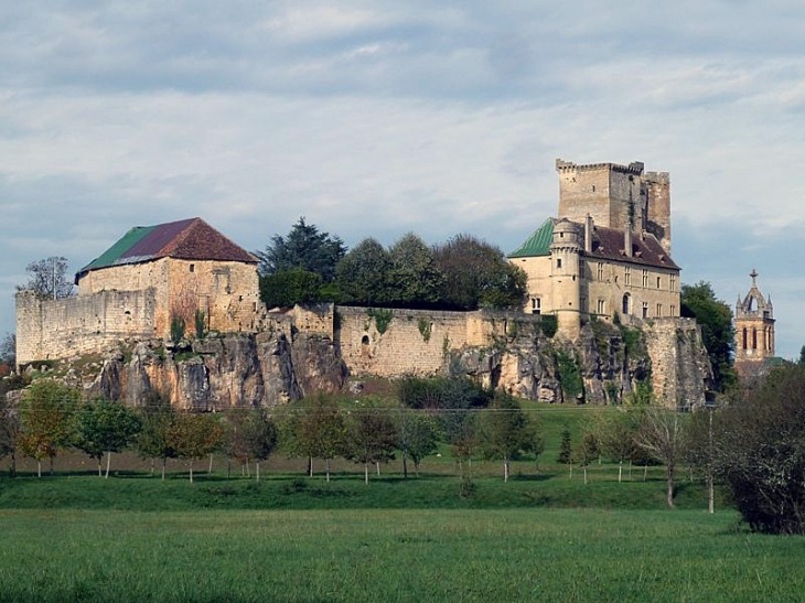 Vue sur le château - Excideuil