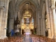 Photo suivante de Excideuil Eglise Saint Thomas : la nef vers le choeur.