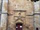 la porte de l'église