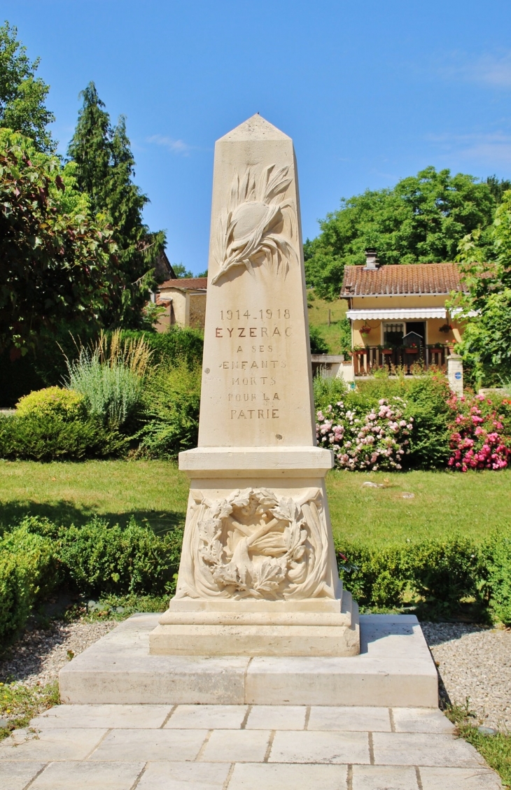 Monument-aux-Morts - Eyzerac