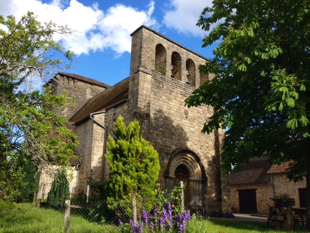 L'église Sainte Marie 12/15ème. - Fleurac