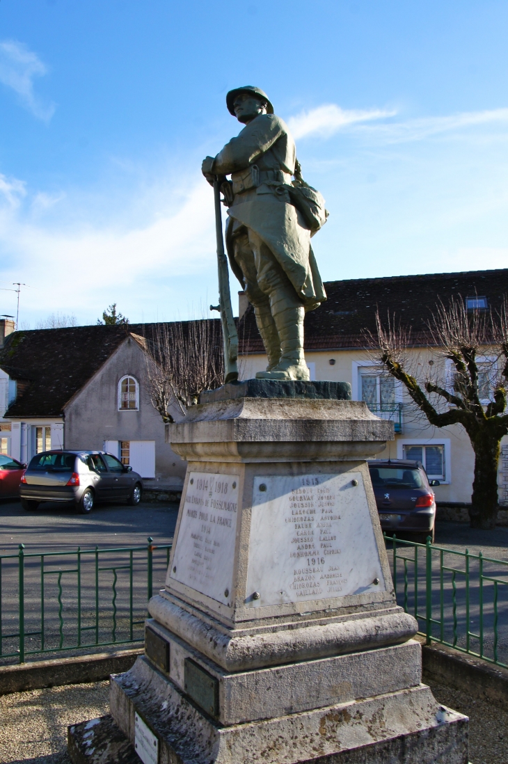 Le Monument aux morts. - Fossemagne