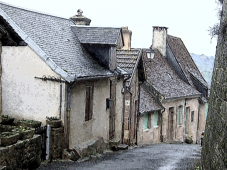 Rue du vieux village - Hautefort