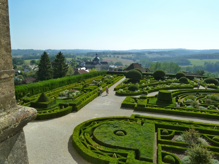 Les jardins du château - Hautefort