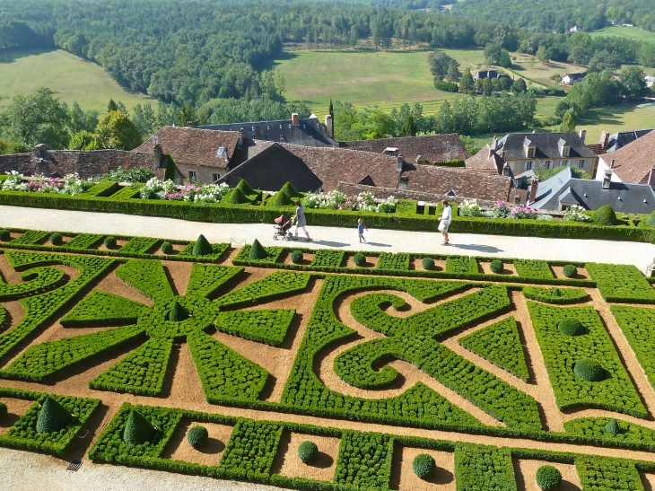 Les jardins - Hautefort