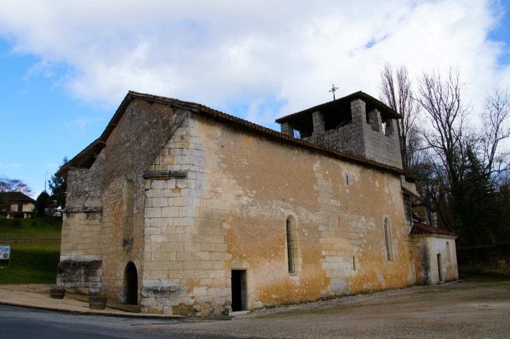 L'église Saint-Firmin, XIIe et XVIe siècles. - Jaure