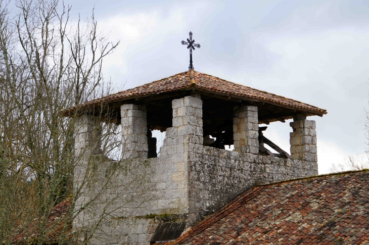 Le clocher de l'église - Jaure