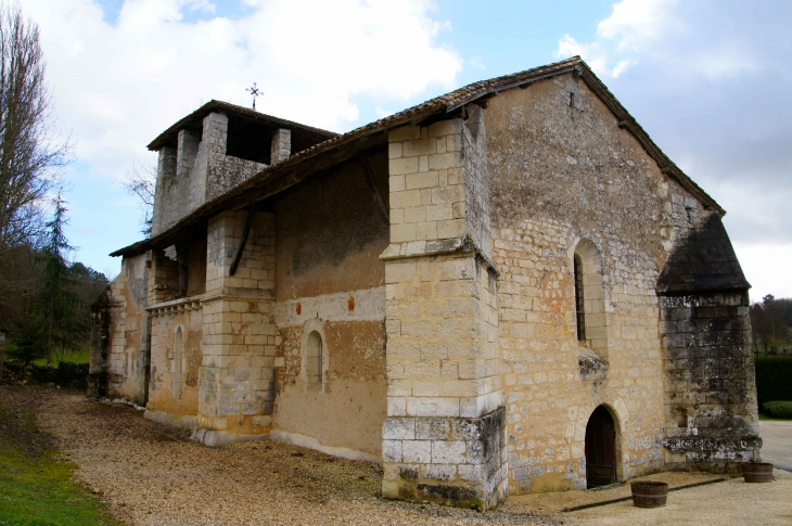 L'église Saint-Firmin, XIIe et XVIe siècles. - Jaure