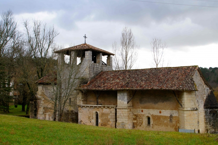 L'église Saint-Firmin, XIIe et XVIe siècles. - Jaure