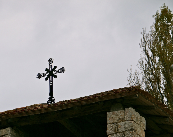 Sur le clocher de l'église - Jaure