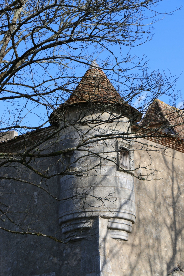 Tourelle duChâteau. - Javerlhac-et-la-Chapelle-Saint-Robert