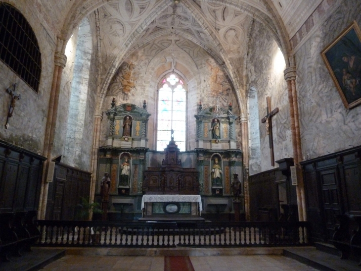 La Nef de l'église Saint-pierre-ès-Liens - Jumilhac-le-Grand