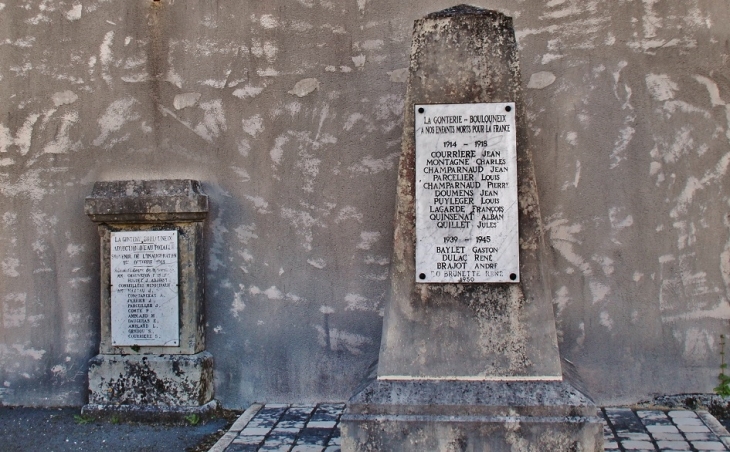 Monument-aux-Morts  - La Gonterie-Boulouneix