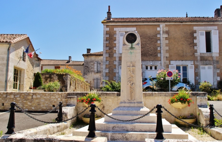 Monument-aux-Morts  - La Rochebeaucourt-et-Argentine