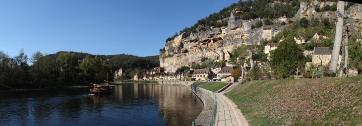 Panorama 180° - La Roque-Gageac