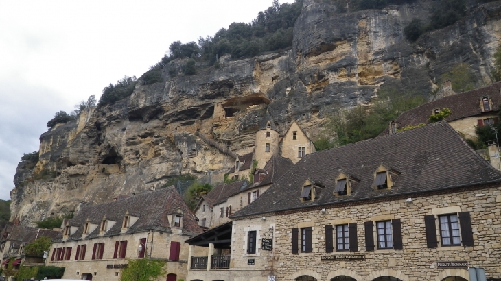 Le village. - La Roque-Gageac