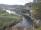 Photo suivante de La Roque-Gageac La Dordogne au pied du village.