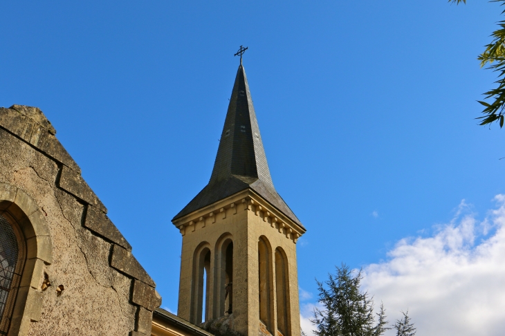 Clocher de l'église de Drayaux. - Lalinde