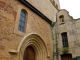 Photo précédente de Lalinde detail-facade-sud-de-l-eglise-sainte-colombe; Et Portail sud.