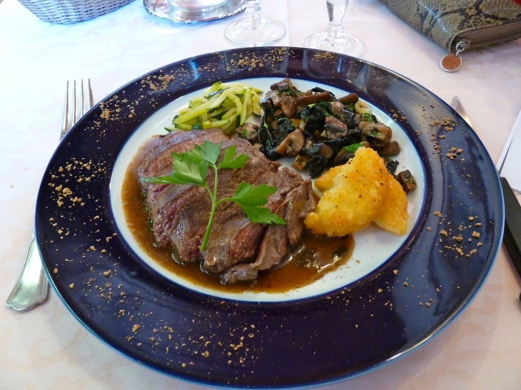 L'assiette du restaurant. - Lanouaille