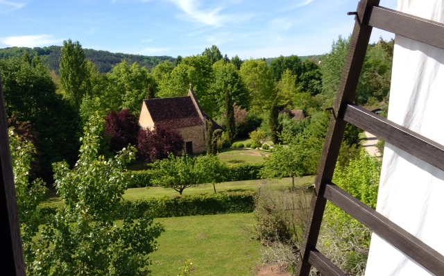 La chapelle depuis le moulin à vent. - Le Bugue