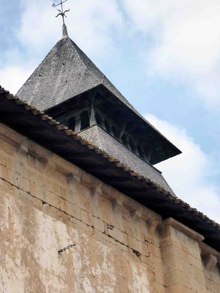 Le clocher de l'abbatiale de Cadouin - Le Buisson-de-Cadouin