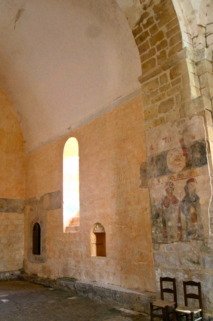 Le transept nord. Eglise Saint Martin. - Limeuil