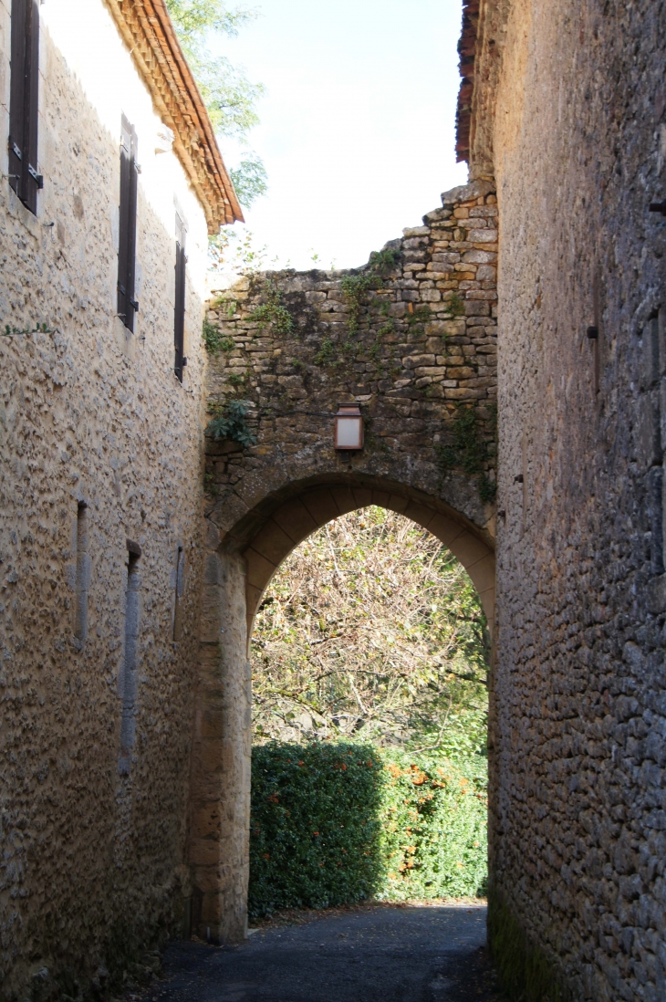 Ancienne porte en 2013. - Limeuil