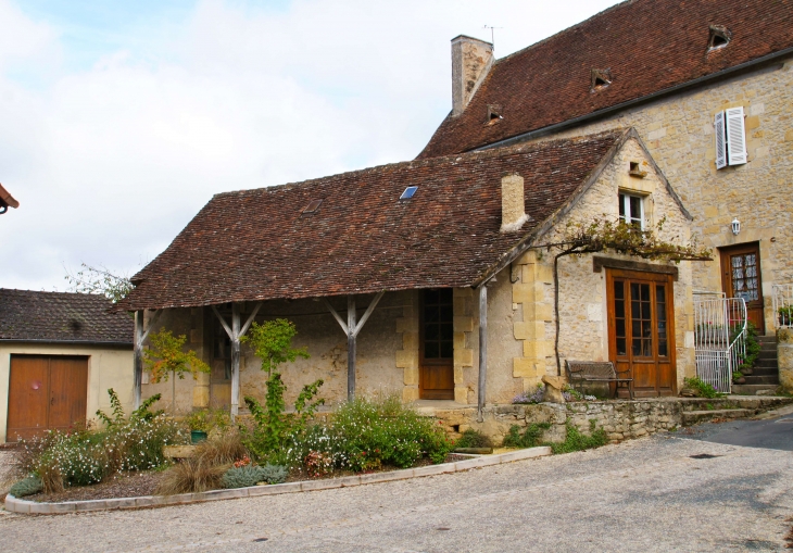 Maisons du village. - Limeuil