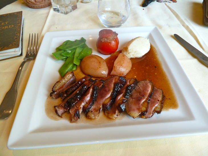 Assiette du restaurant  - Manzac-sur-Vern