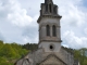 Photo suivante de Manzac-sur-Vern La façade occidentale de l'église.