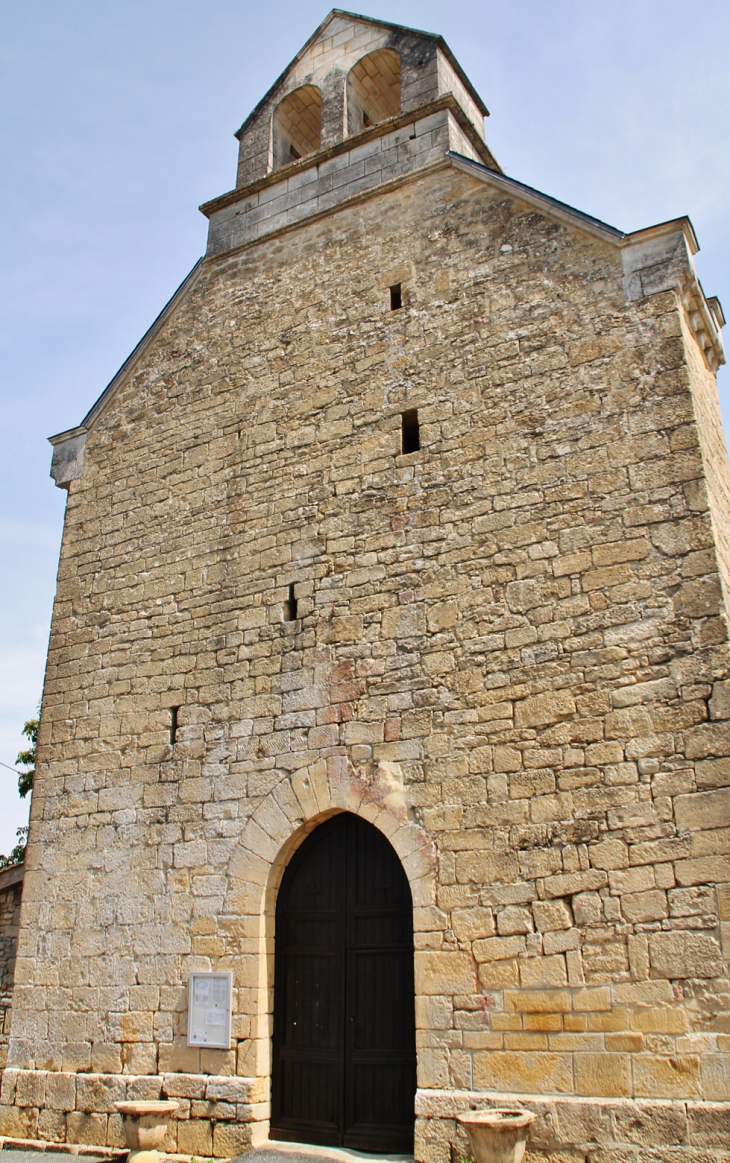 église St quentin - Marcillac-Saint-Quentin