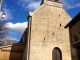 L'église de saint Quentin, XIIème remaniée au XIXème.