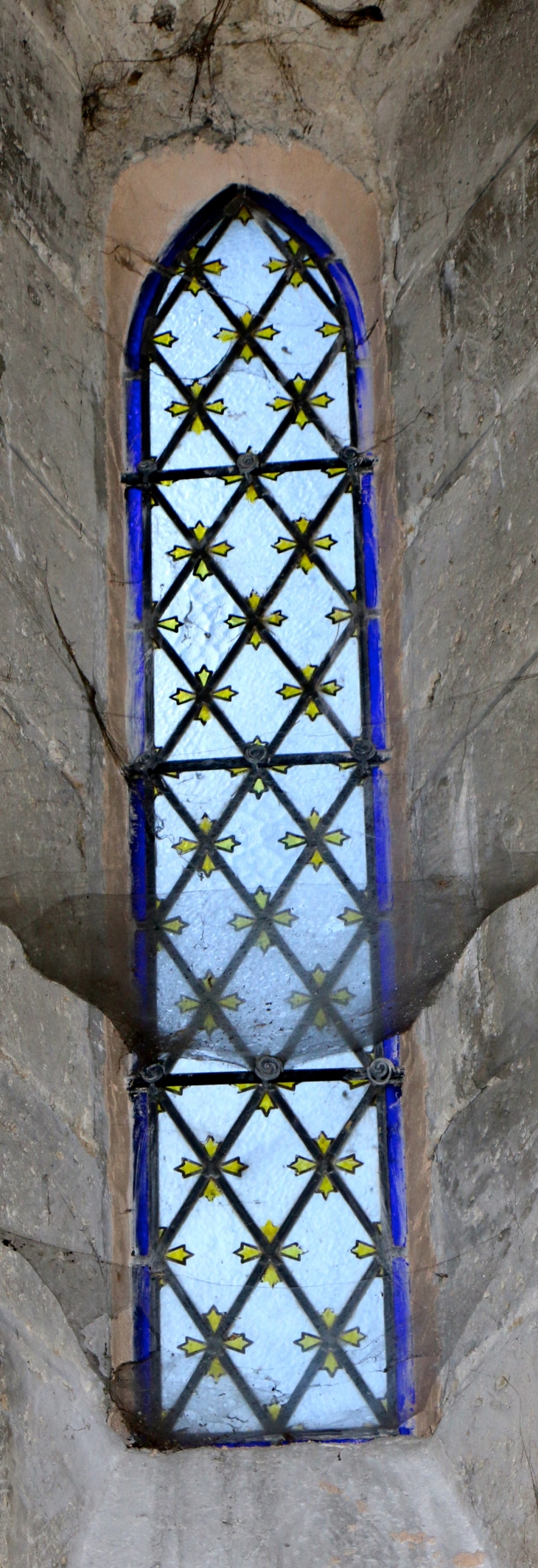 Vitrail de l'église Saint Laurent - Mareuil