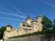 Le Château de Puymartin, construit vers 1270 et autrefois entouré en contrebas d'un village du même nom, servit de frontière entre la France et l'Angleterre lorsque débuta la Guerre de Cent Ans.